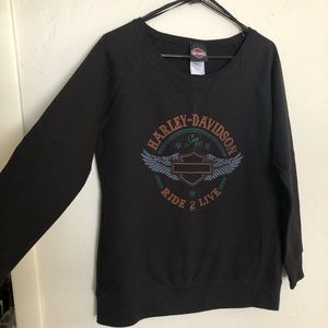 Women’s Harley Davidson sweatshirt